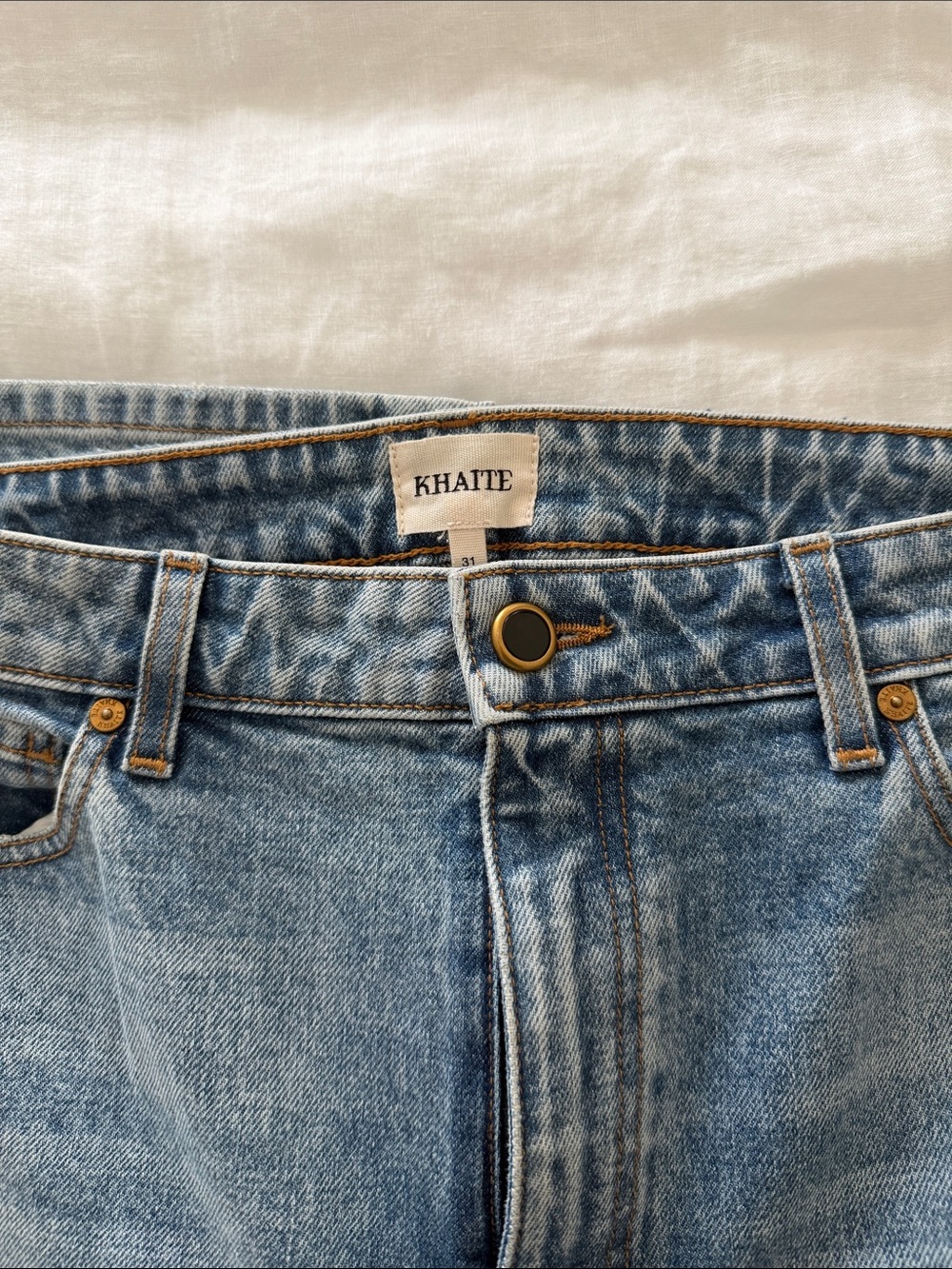 Khaite Abigail stretch jean